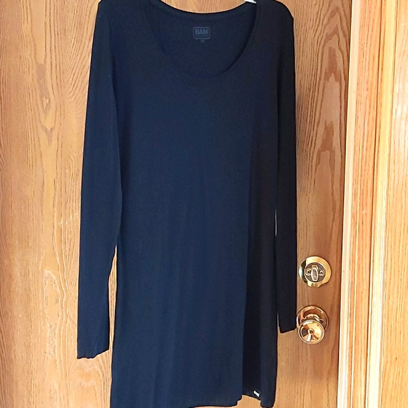 Long sleeve bamboo dress - Picture 1 of 4